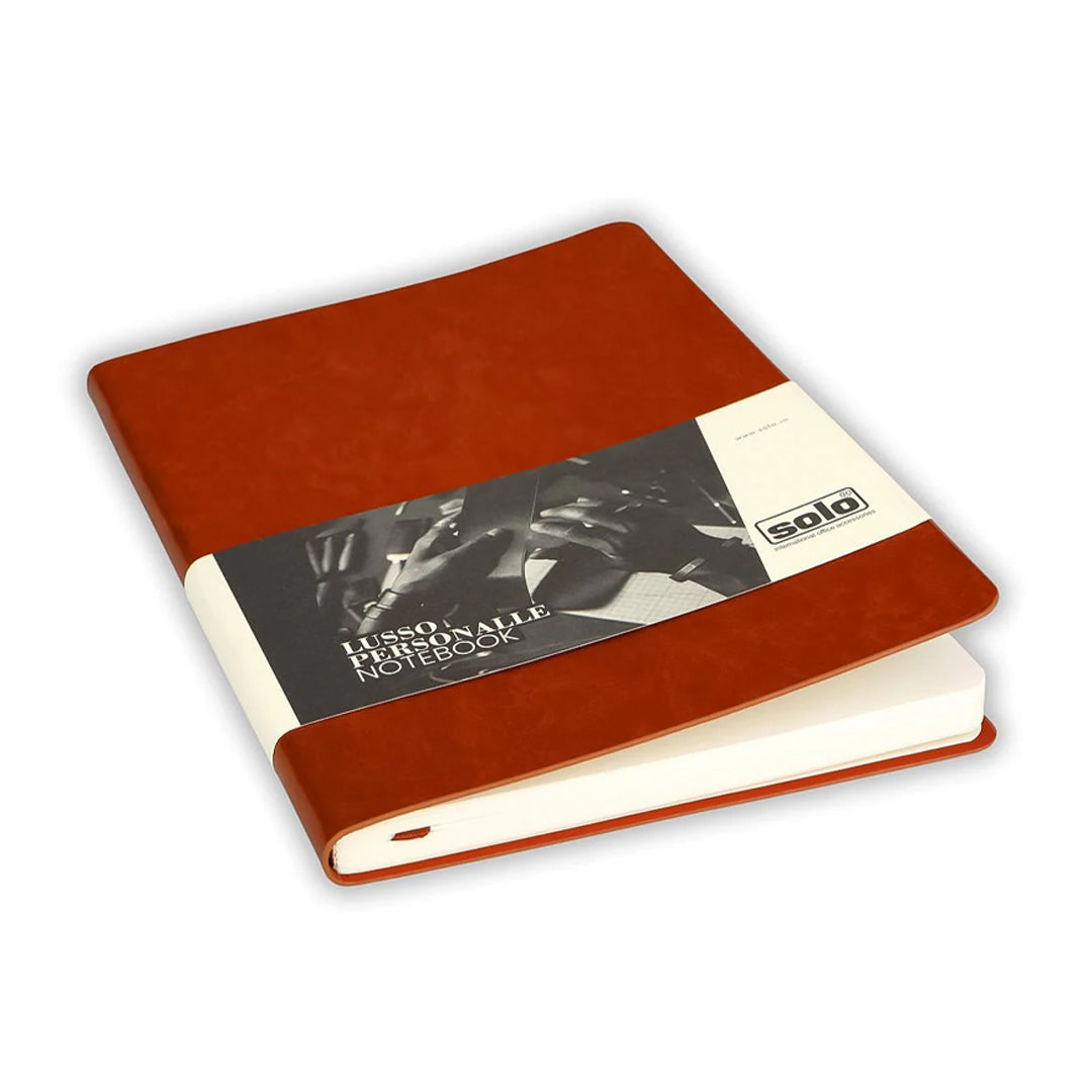 Solo Lusso Personalle Softcover A5 Ruled Notebook