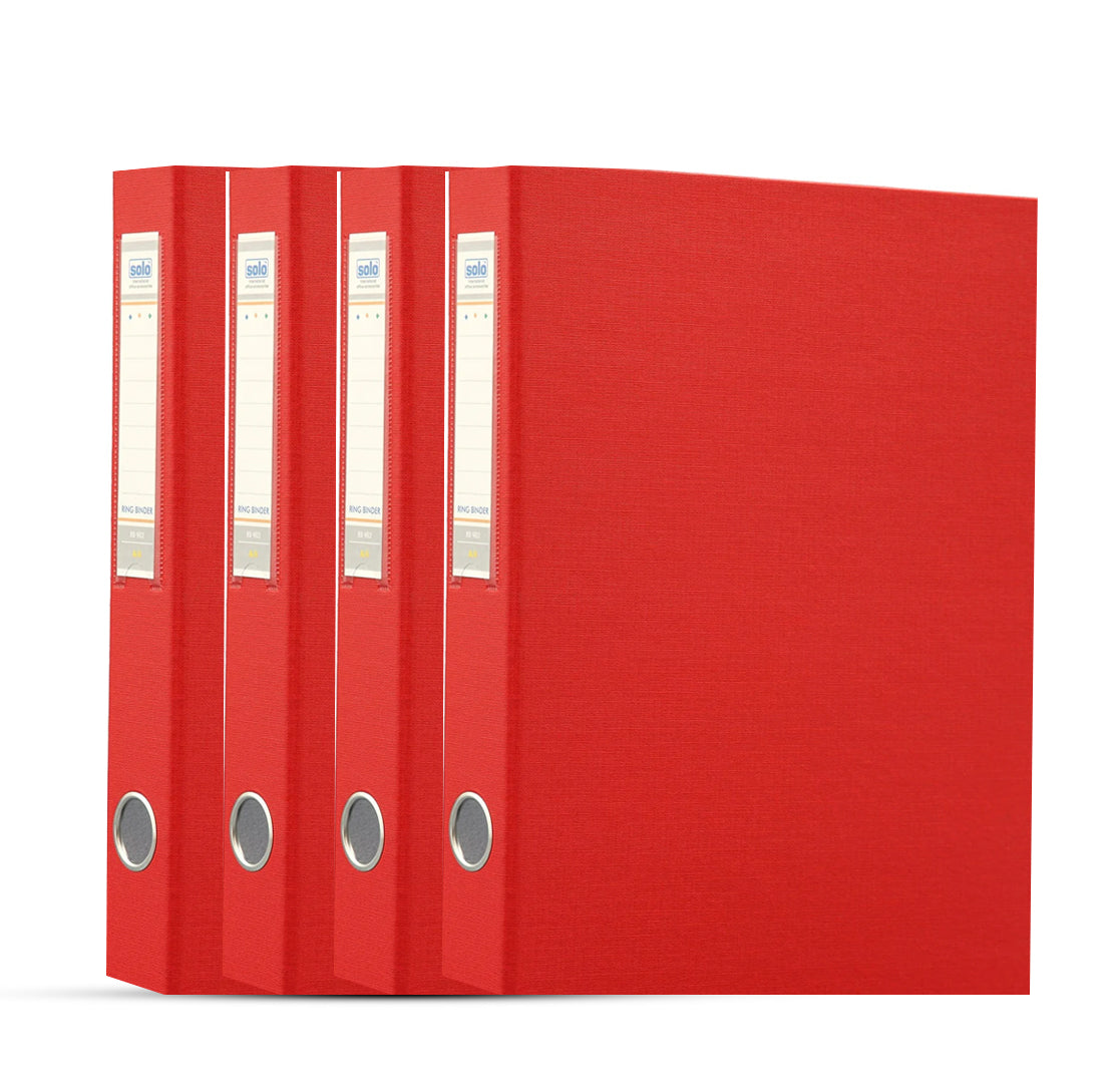 Solo A4 Paper Board-2d-Ring Binder Set