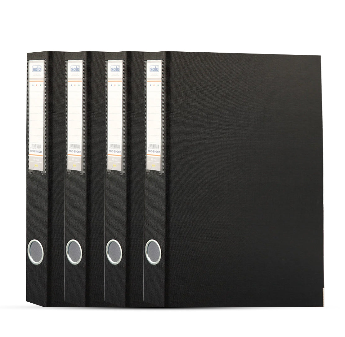 Solo A4 Paper Board-2d-Ring Binder Set