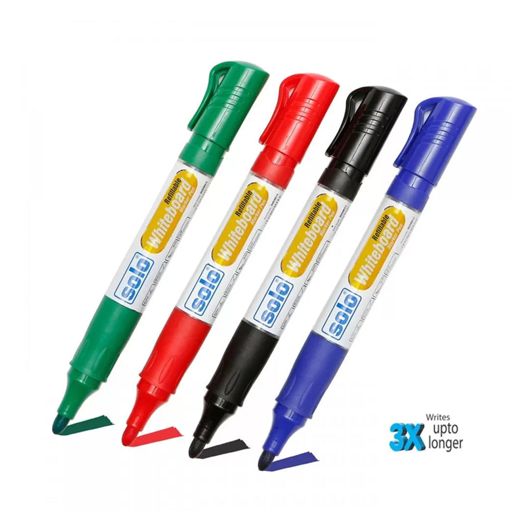 Solo Refillable Whiteboard Marker Pen