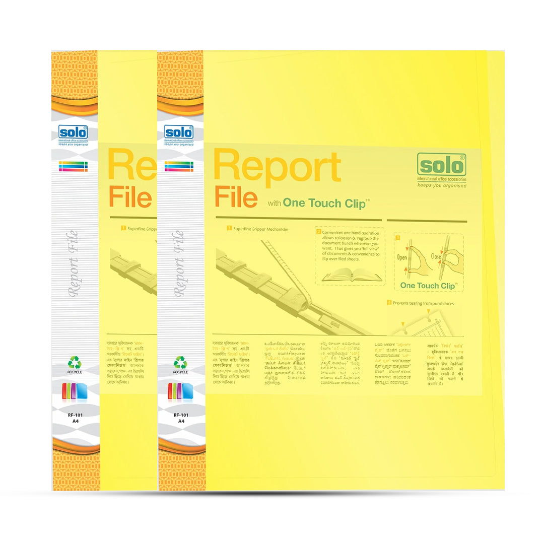 Solo Report File A4-RF101