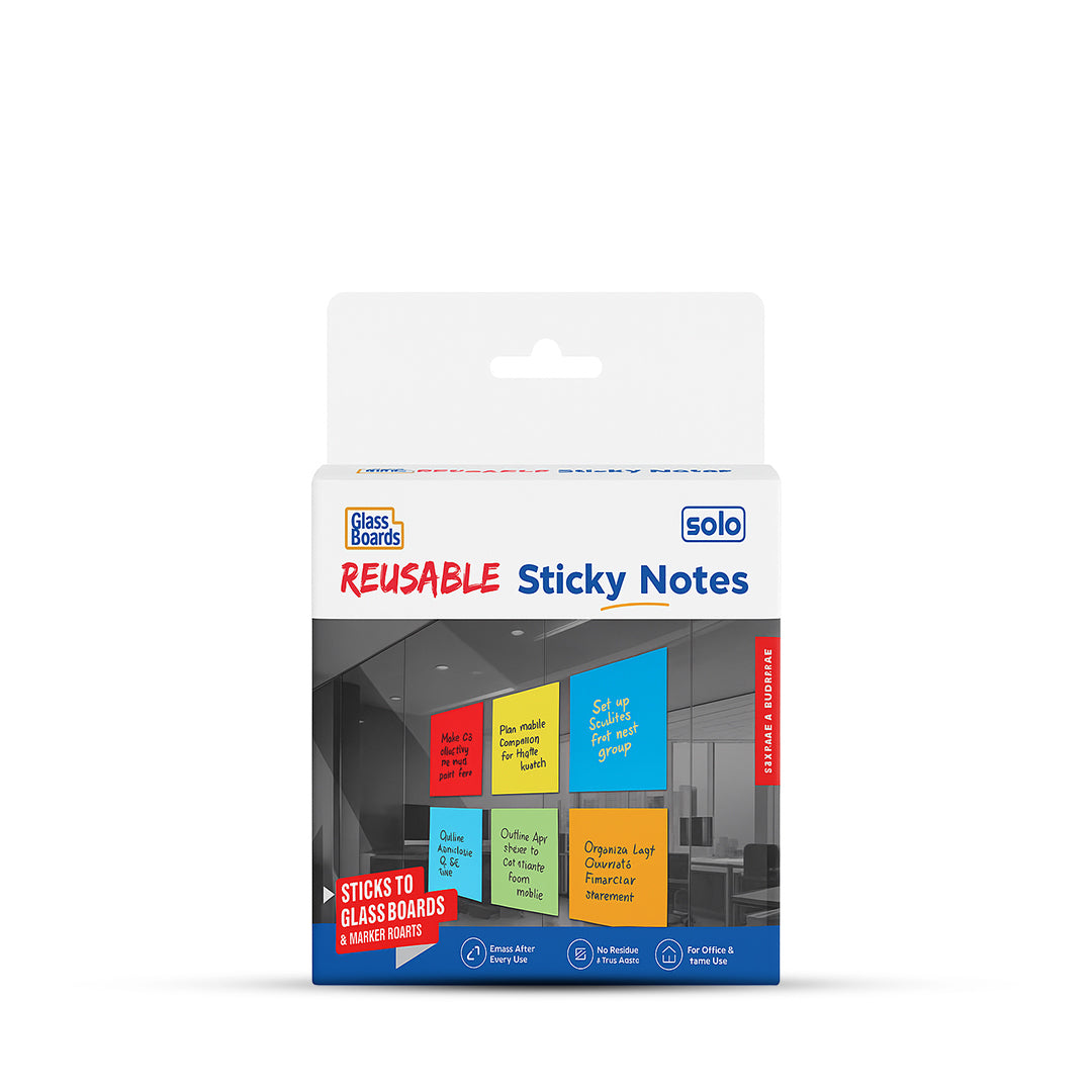 Solo Reusable Sticky Notes – SCOOBOO