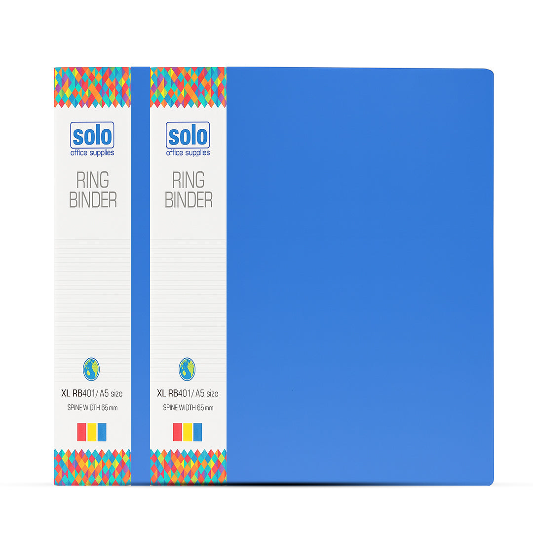 Solo A5 Ring Binder-2d Premium Series