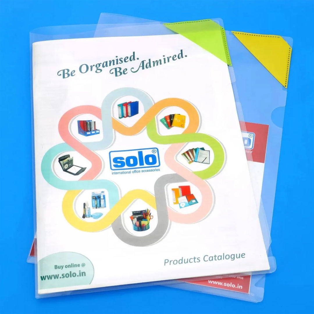 Solo A4 Secure Clear Holder