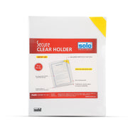 Solo A4 Secure Clear Holder