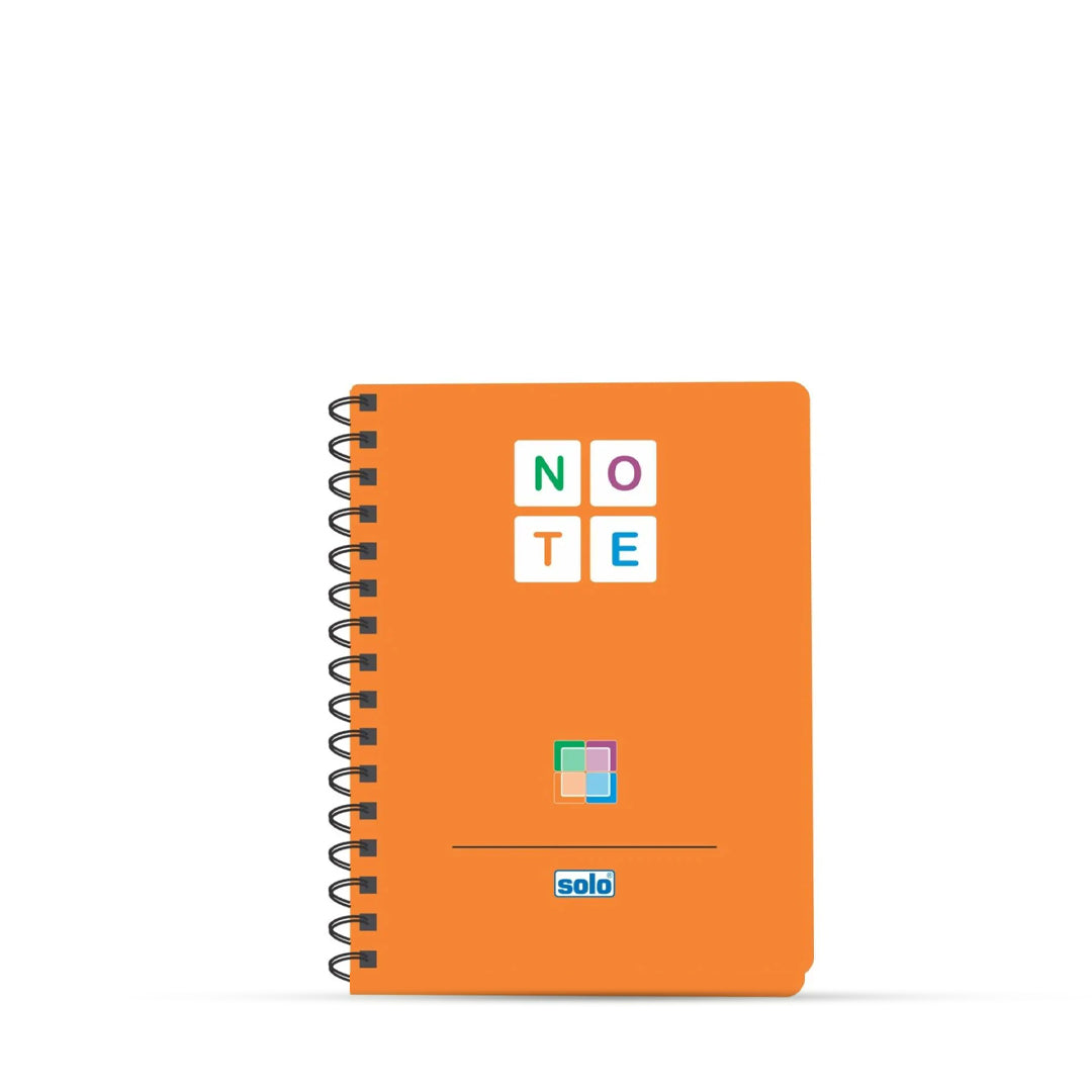 Solo Spiral A5 Ruled Notebook