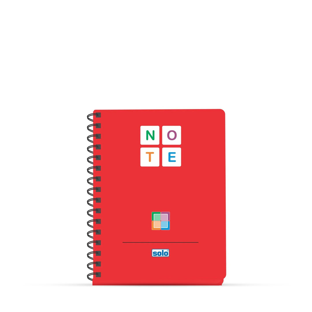 Solo Spiral A5 Ruled Notebook