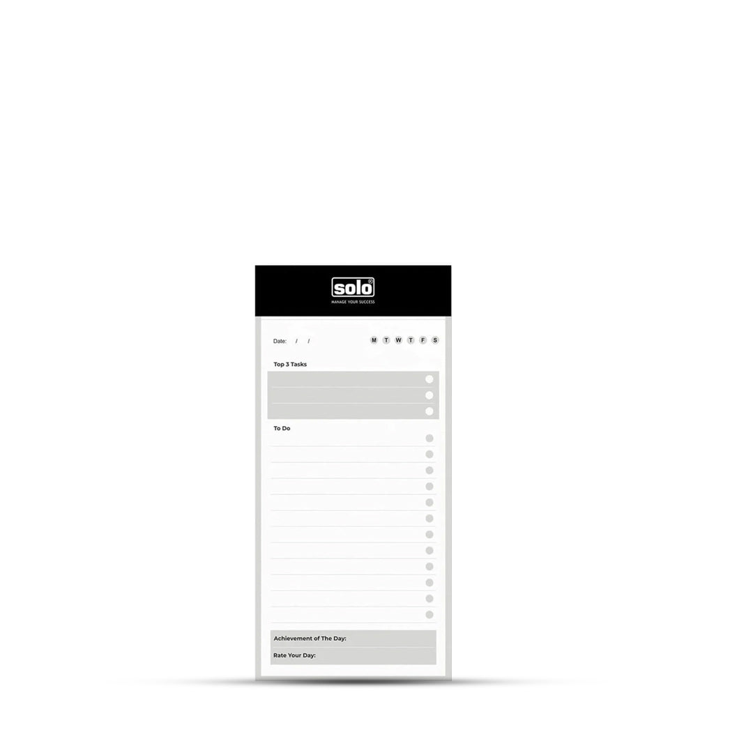 Solo Undated To-Do List