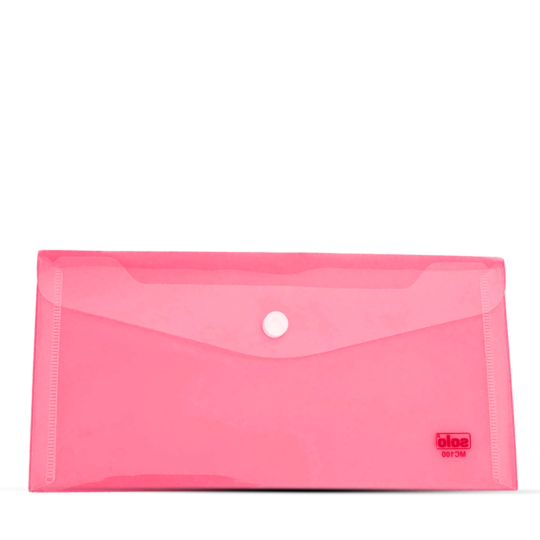 Solo Transparent Button Bag Pack of 10
