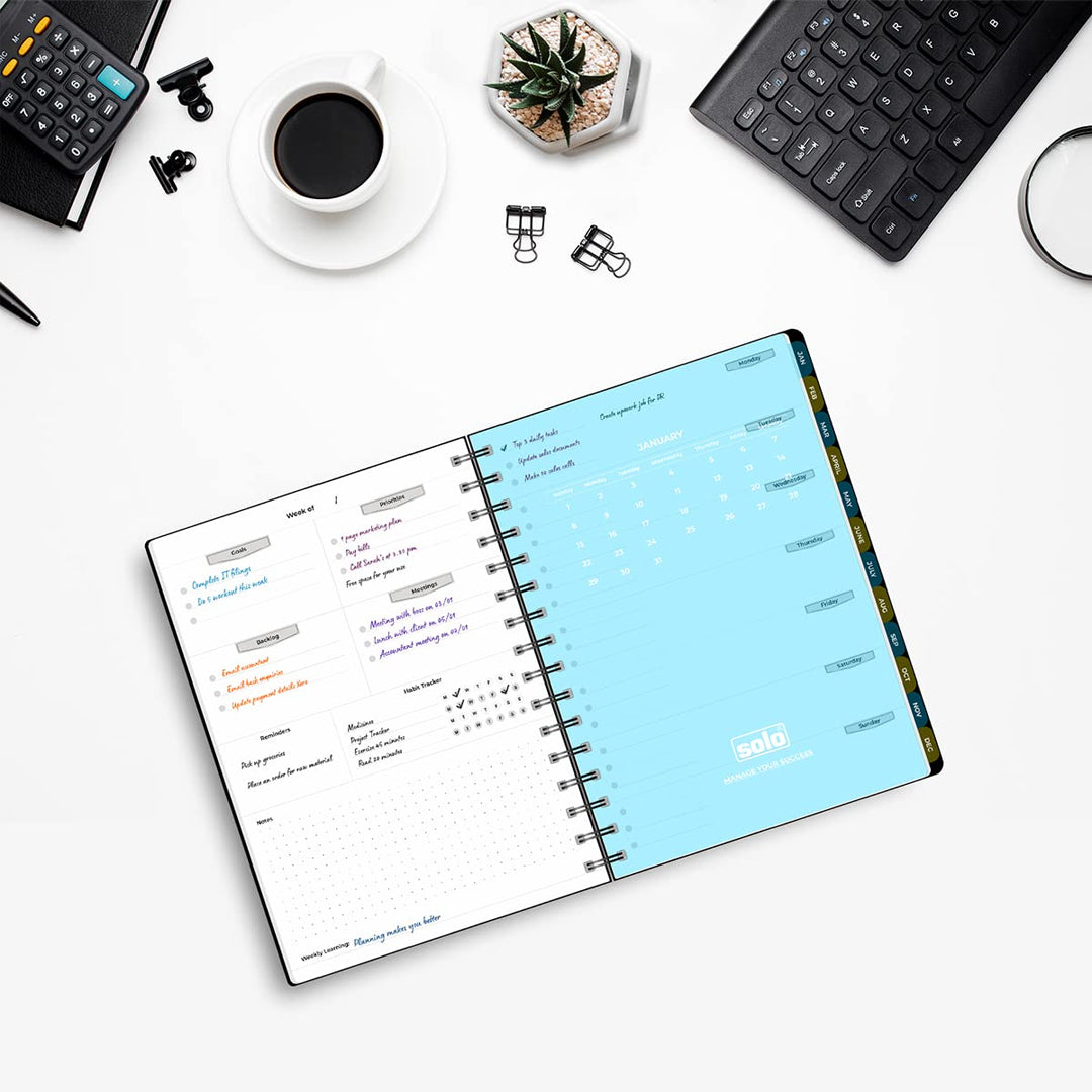 Solo Weekly Success Planner