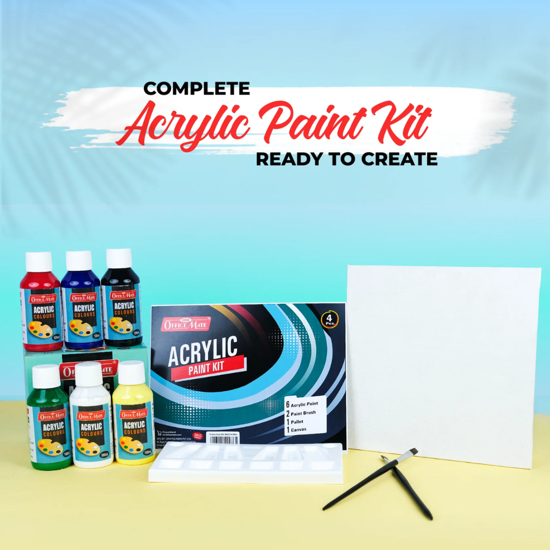 Soni Officemate Acrylic Paint kit