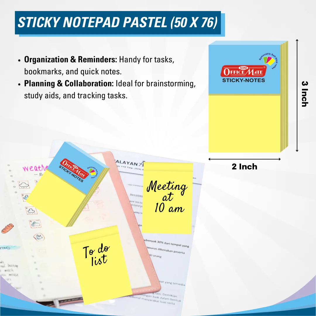 Soni Officemate Executive Kit, Assorted 14 Stationery Items