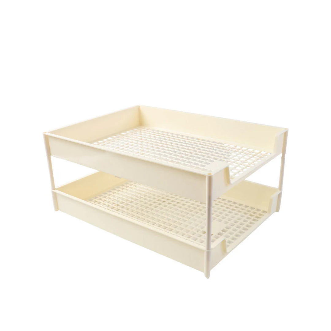 Soni Officemate 2 Tier Tray Desk Organizer