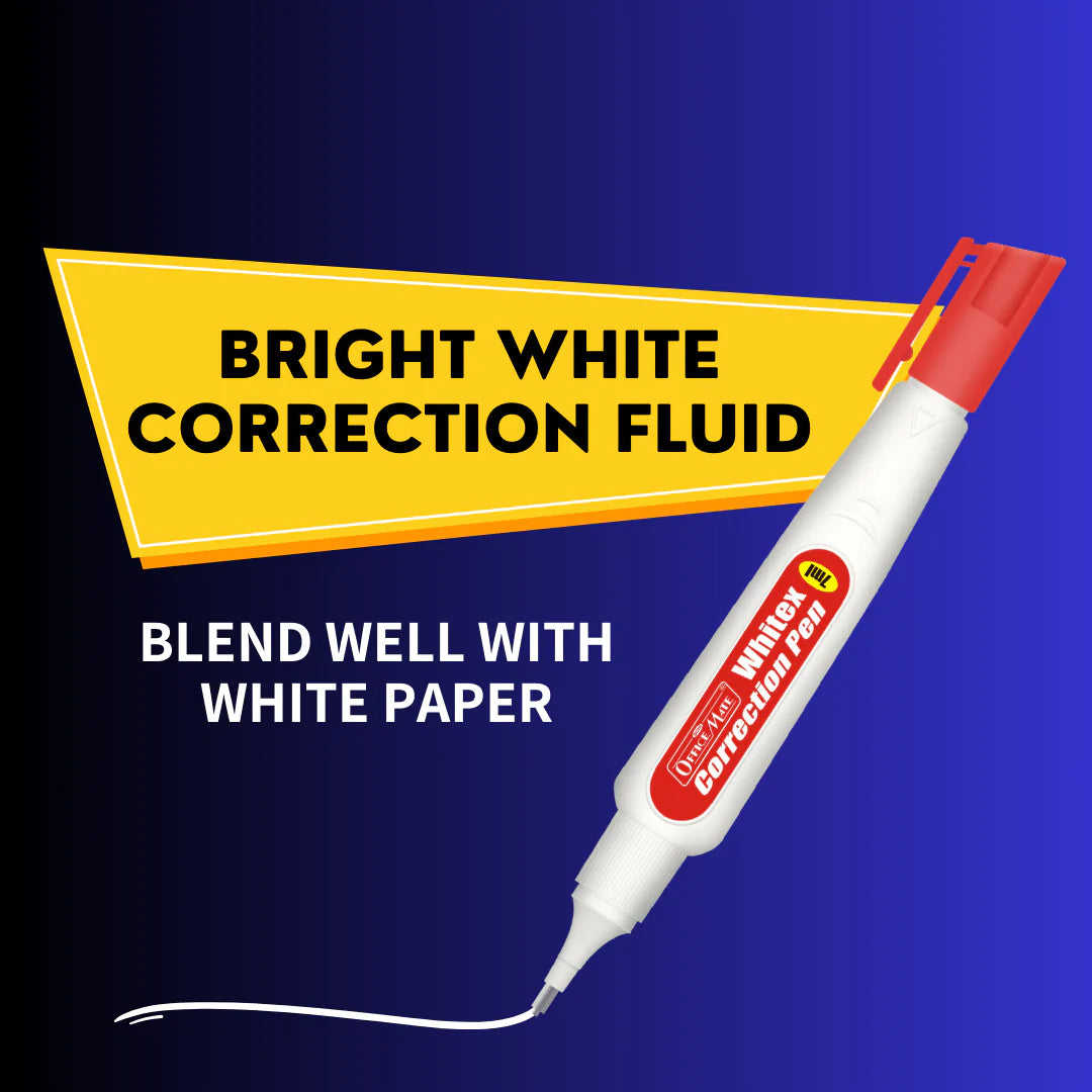 Soni Officemate Correction 7ml Pen Metal Tip