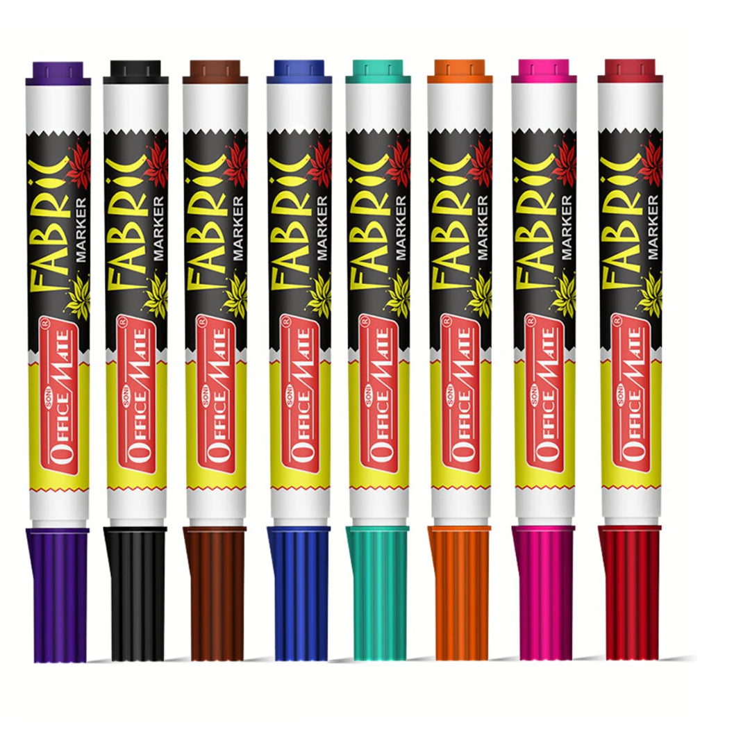 Soni Officemate Fabric Markers Set