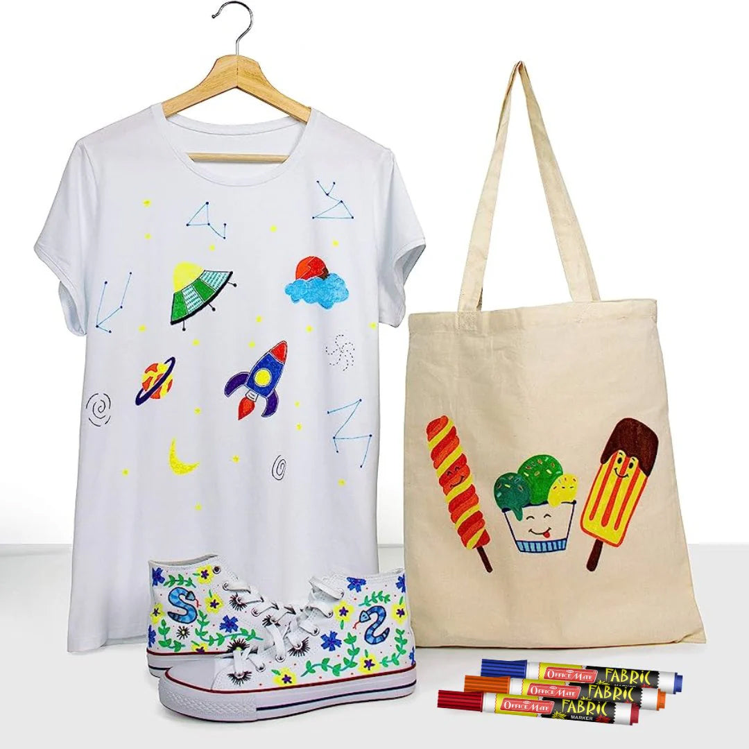 Soni Officemate Fabric Markers Set