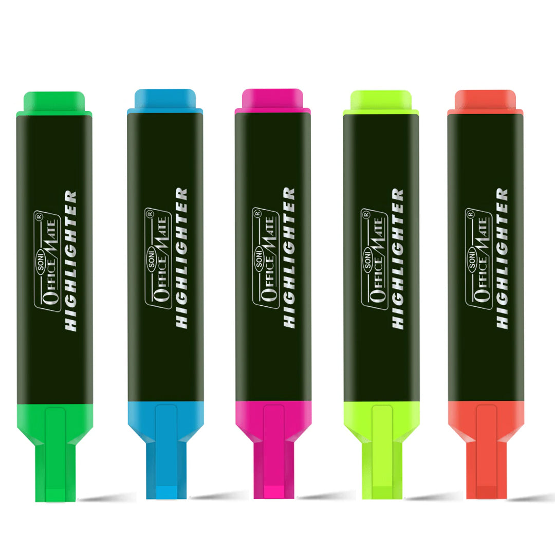 Soni Officemate Hi-Lighter Textliner Set