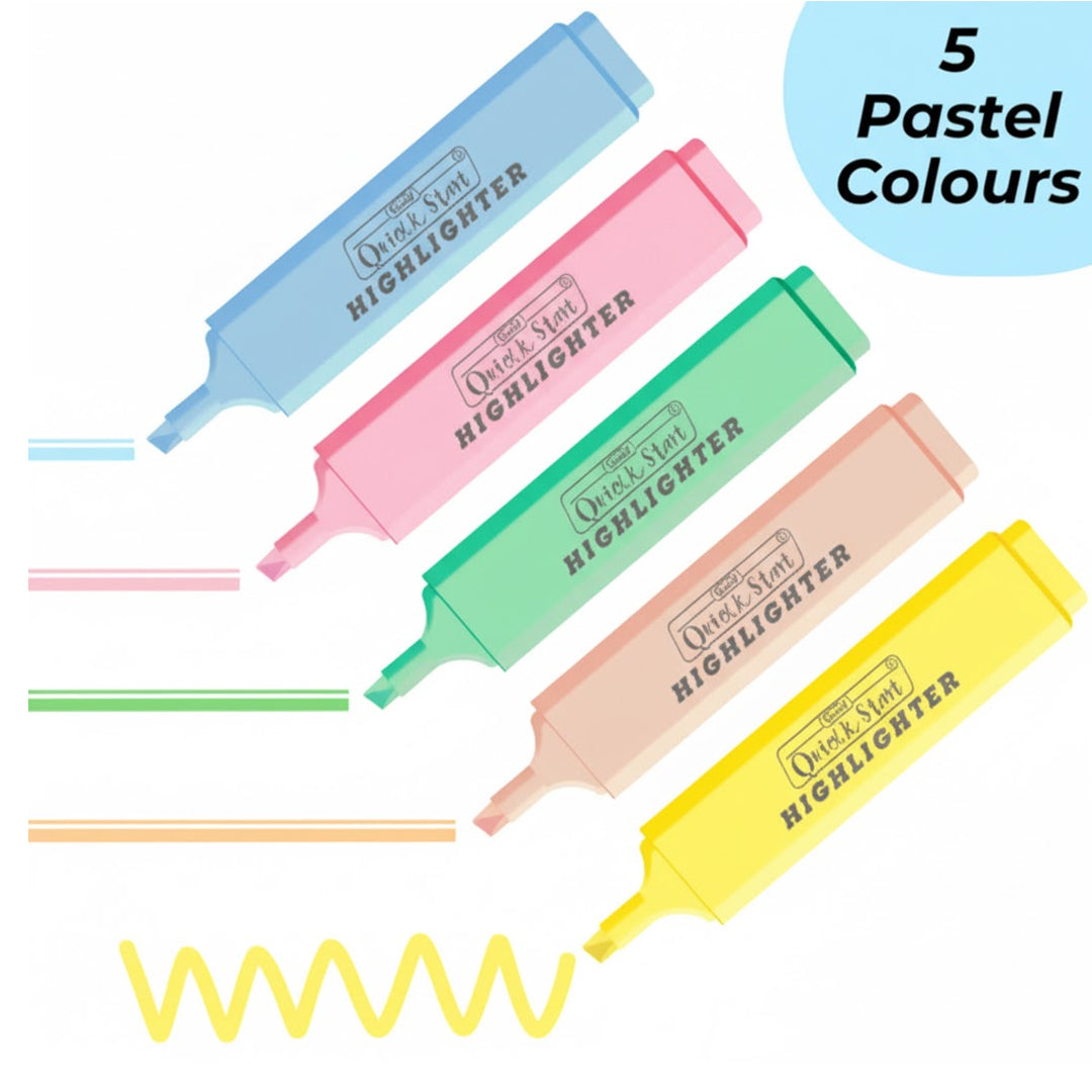 Soni Officemate Pastel Highlighter Set