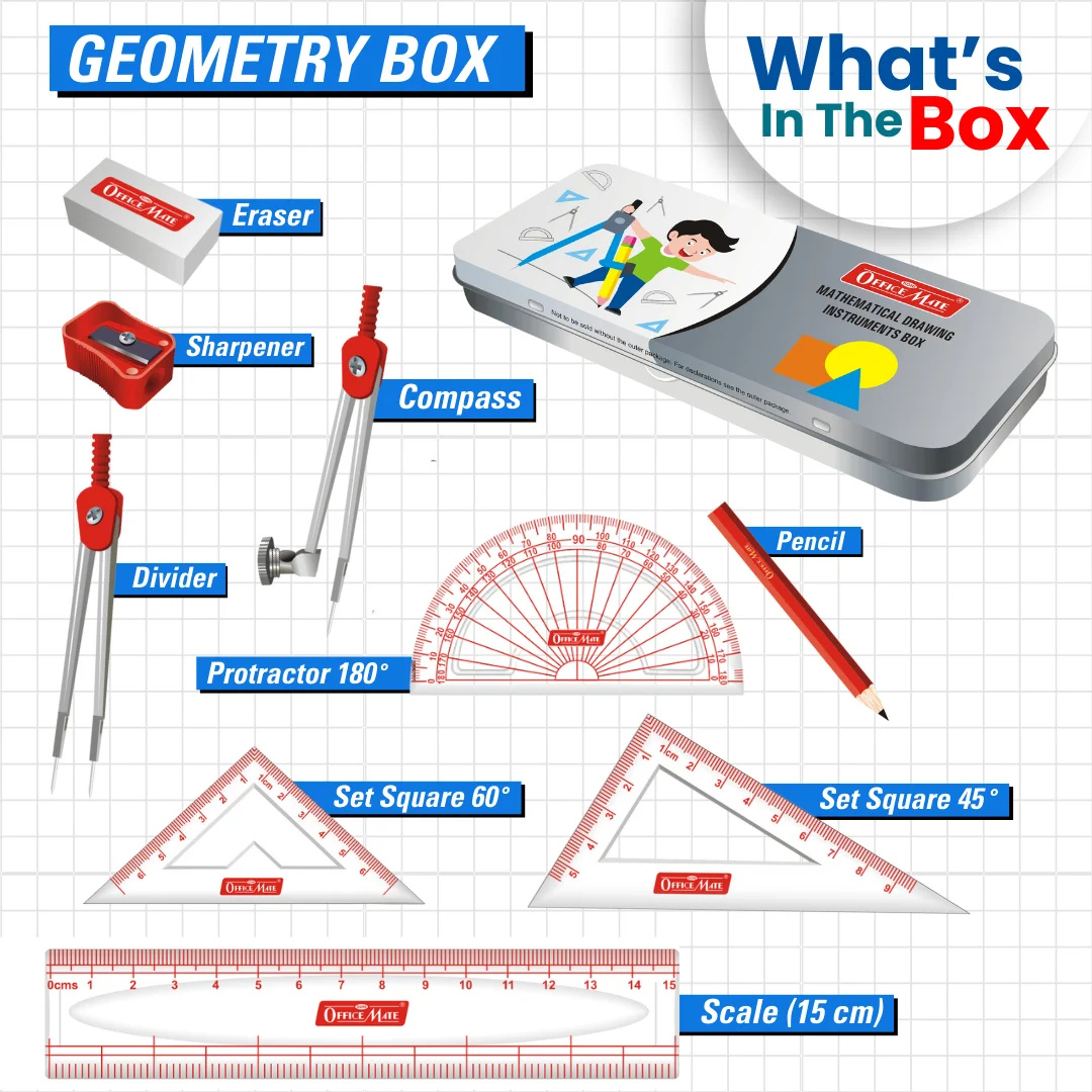 Soni Officemate Topper Exam Kit, All-in-One for Exam Success, Durable Board & Writing Tools