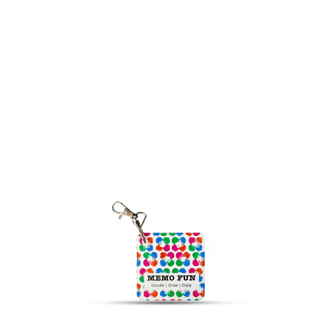 Gifts of Love Memo Key-chain Pocket Plain Notebook