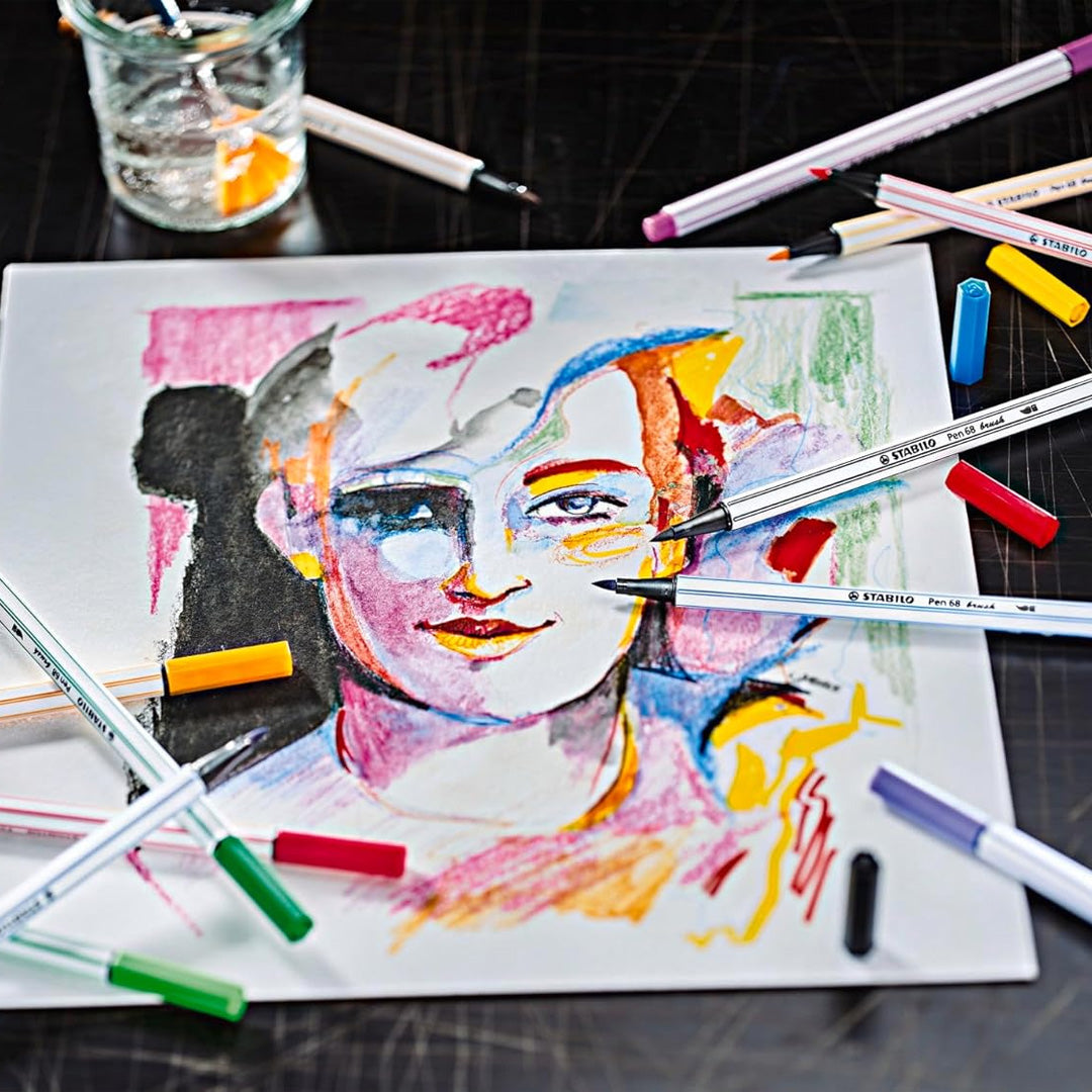 Stabilo Arty Pen 68 Cardboard Case Of 10 Pcs