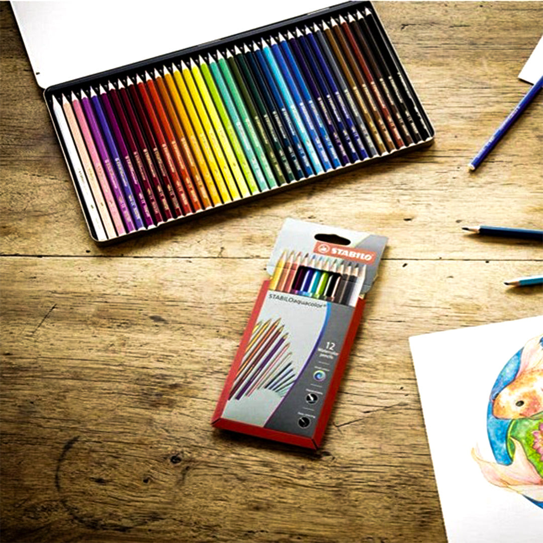 Stabilo Aquacolour Watercolour Pencil Set