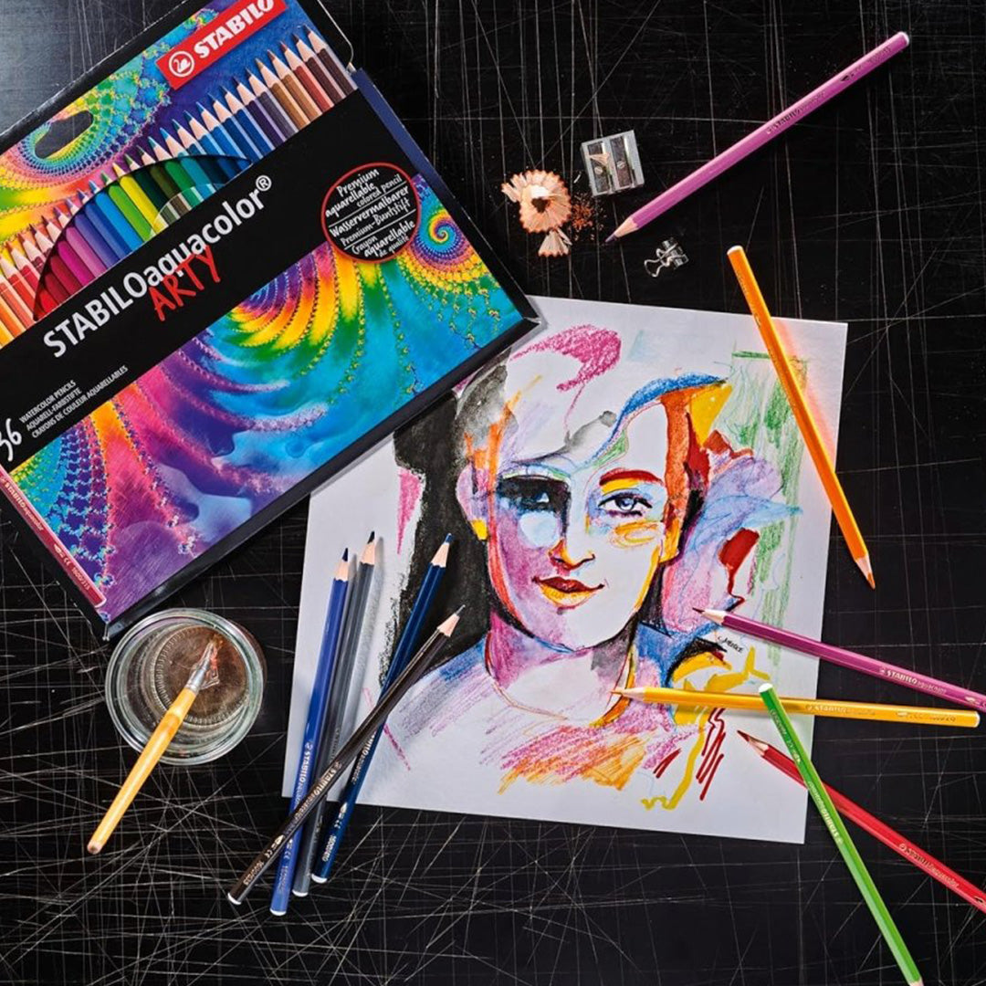 Stabilo Aquacolour Watercolour Pencil Set