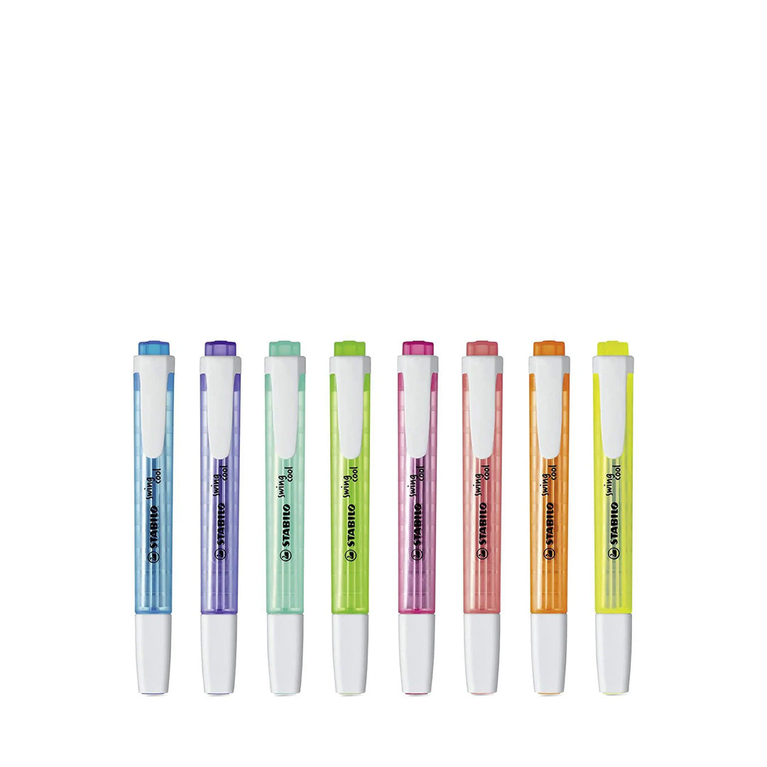Stabilo Art Alternatives Swing Cool Wallet Highlighter Set