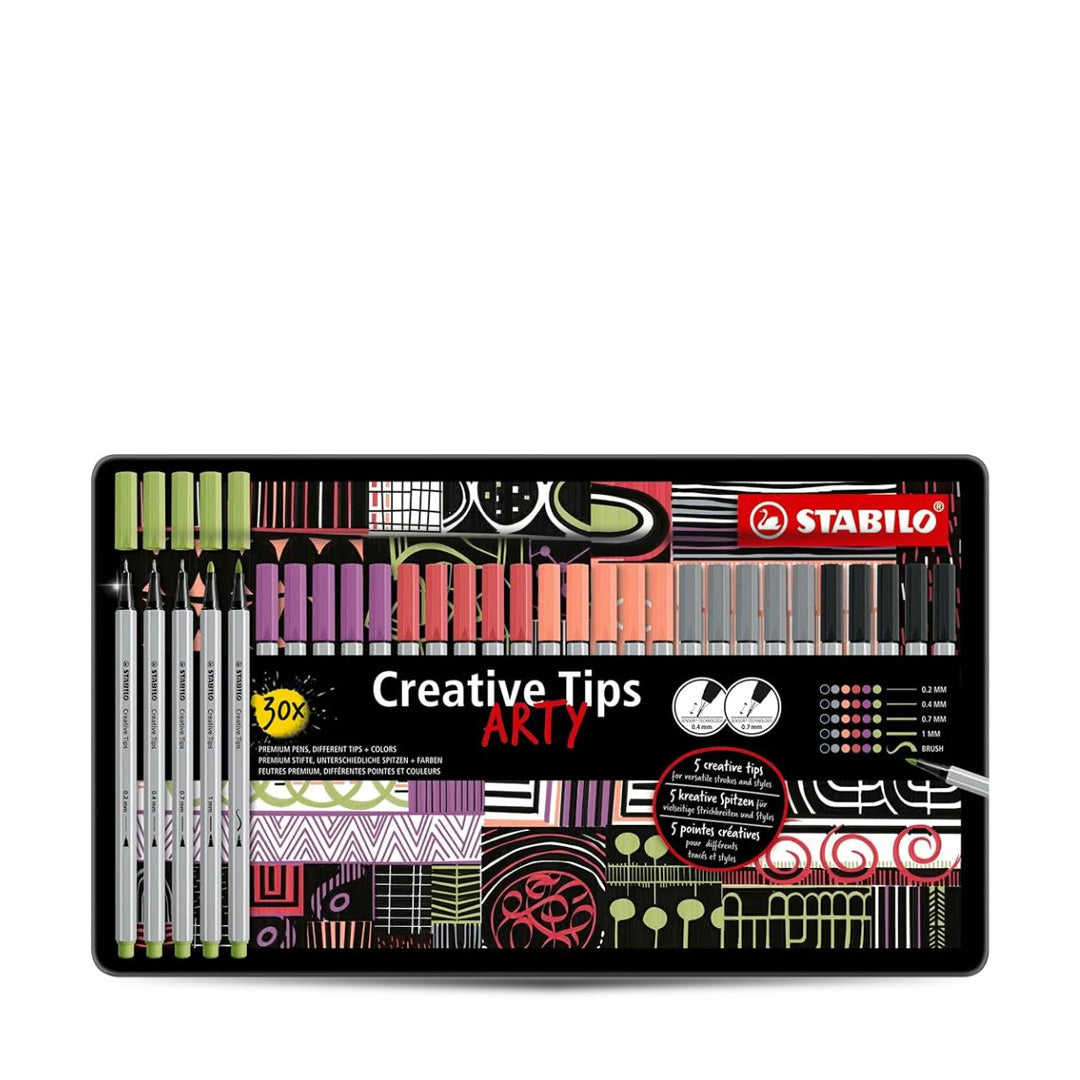 Stabilo Arty Creative Tips Multi Liner Set