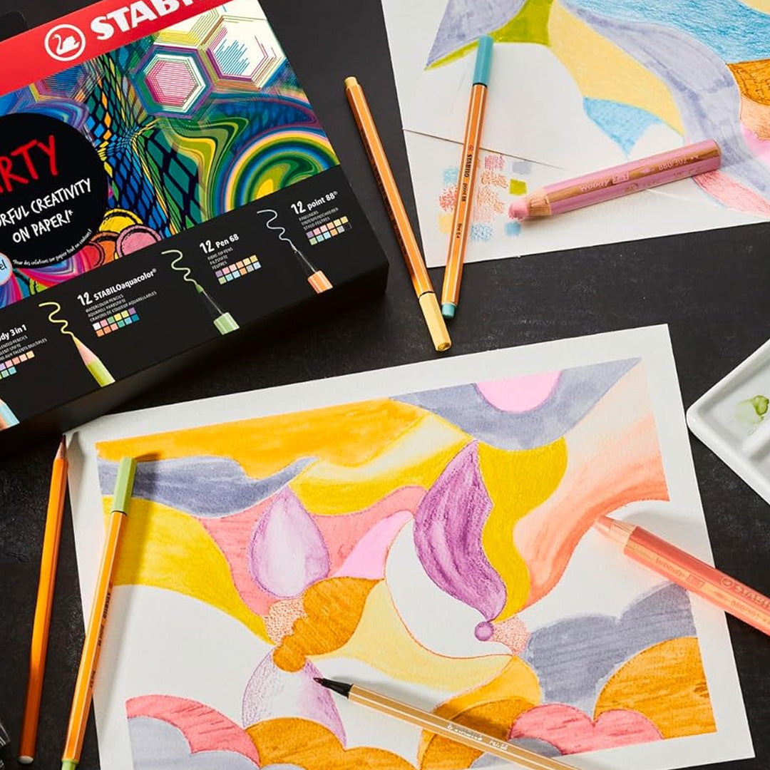 Stabilo Arty Pen 68 Cardboard Case Of 10 Pcs