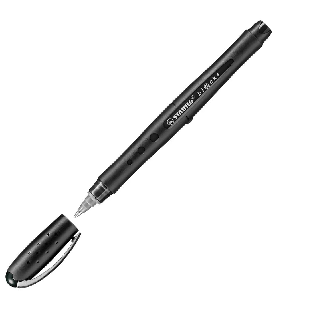 Stabilo Black+ Medium Rollerball Pen