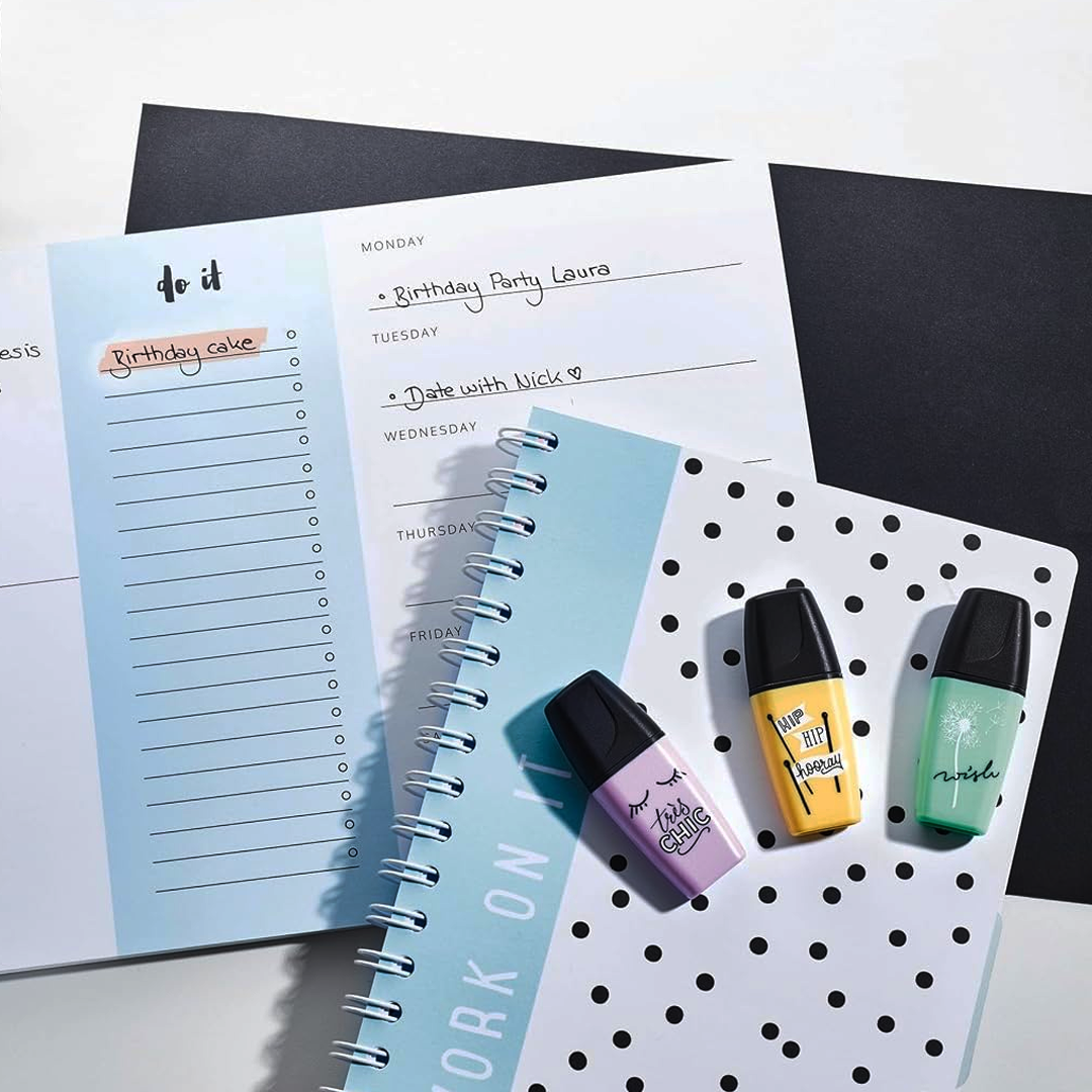 Stabilo Boss Mini Pastel Love Surligneur Highlighter Set