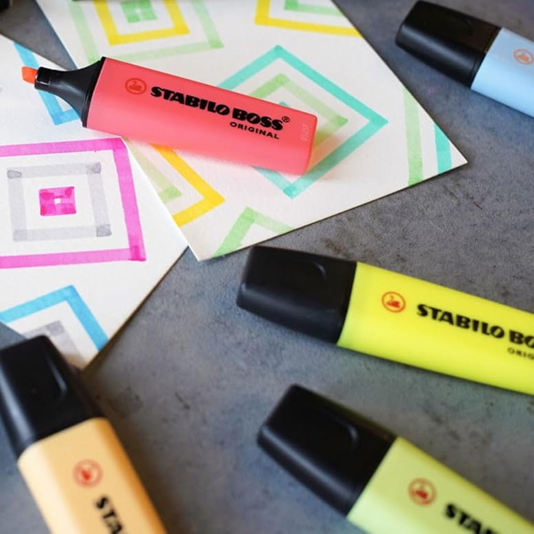 Stabilo Boss Original Highlighter Deskset Set
