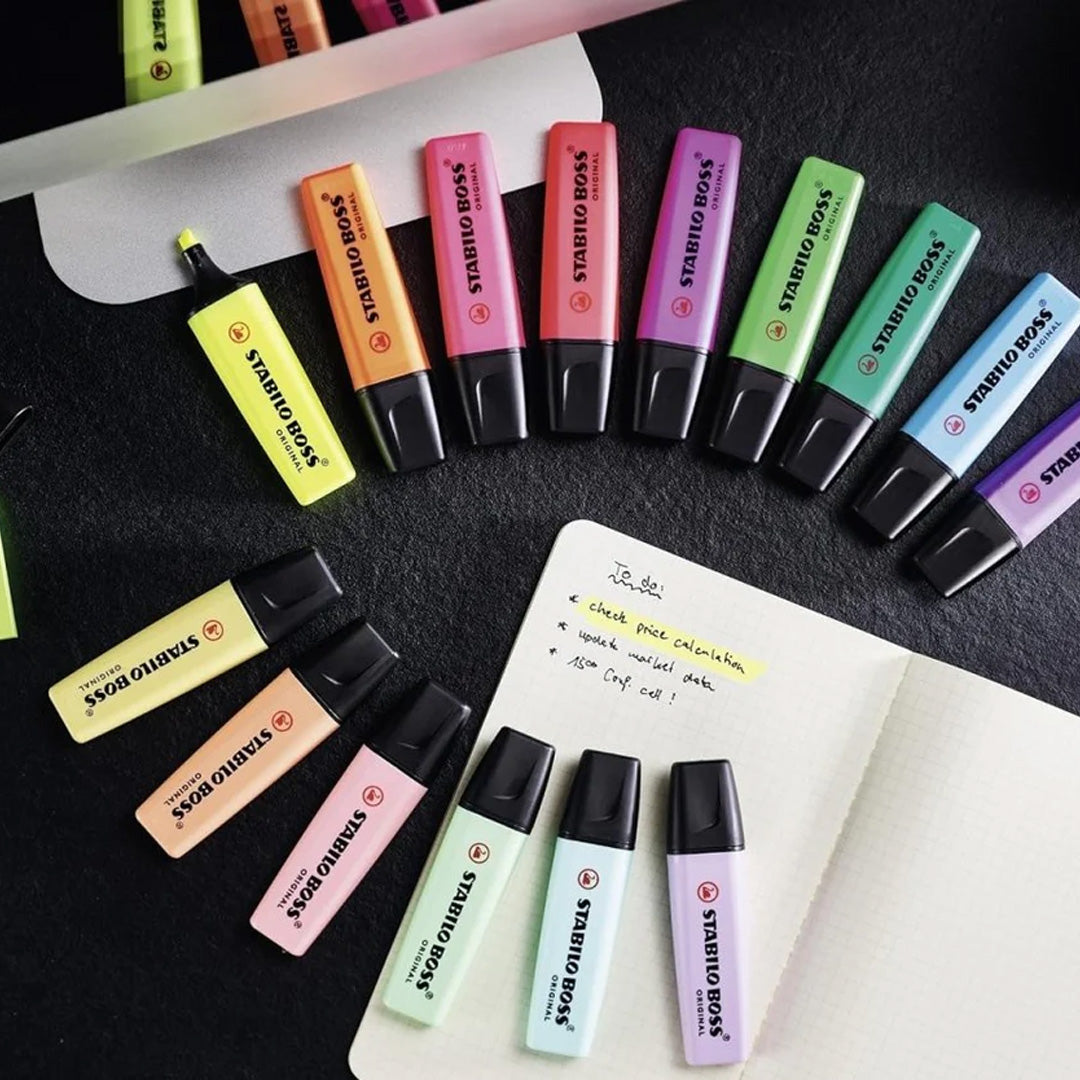 Stabilo Boss Original Highlighter Deskset Set