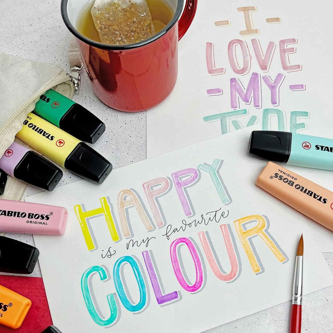 Stabilo Boss Original Highlighter Deskset Set