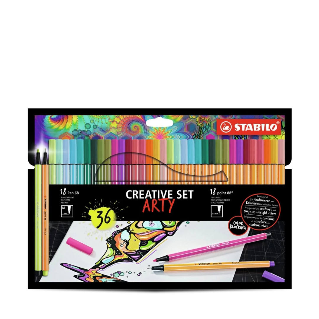 Stabilo Creative Arty Pen Set
