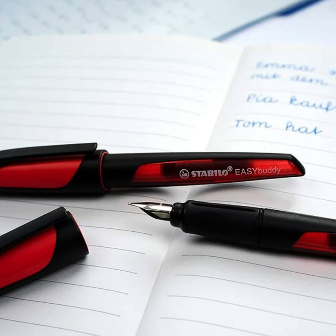 Stabilo Easy Buddy Fountain Pen Black Medium nib