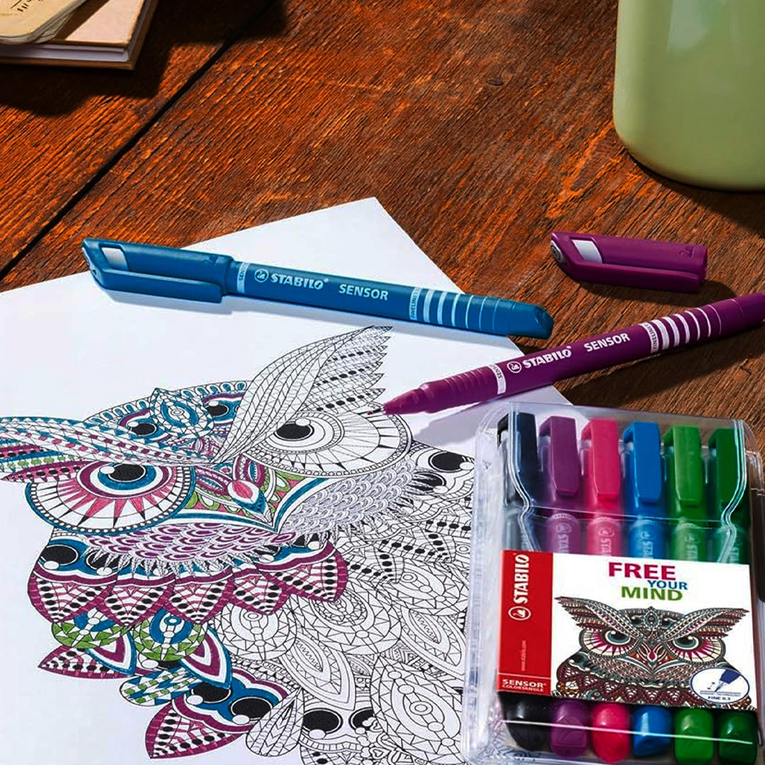 Stabilo Fine Tip Sensor Pen Set