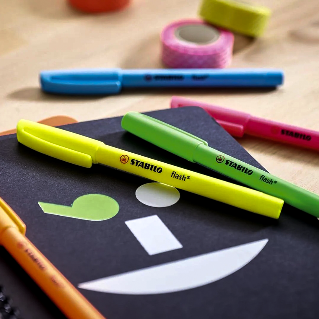 Stabilo Flash Highlighter Set