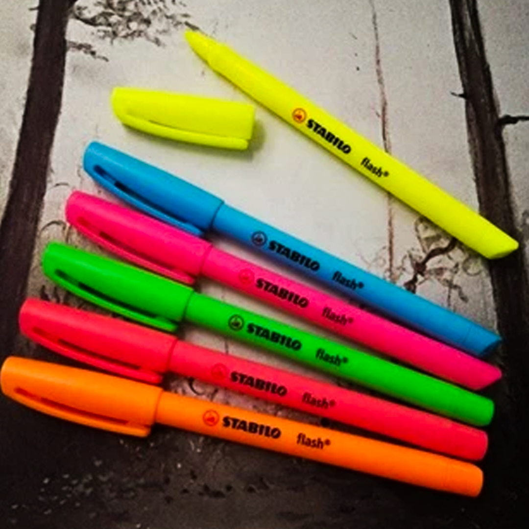 Stabilo Flash Highlighter Set