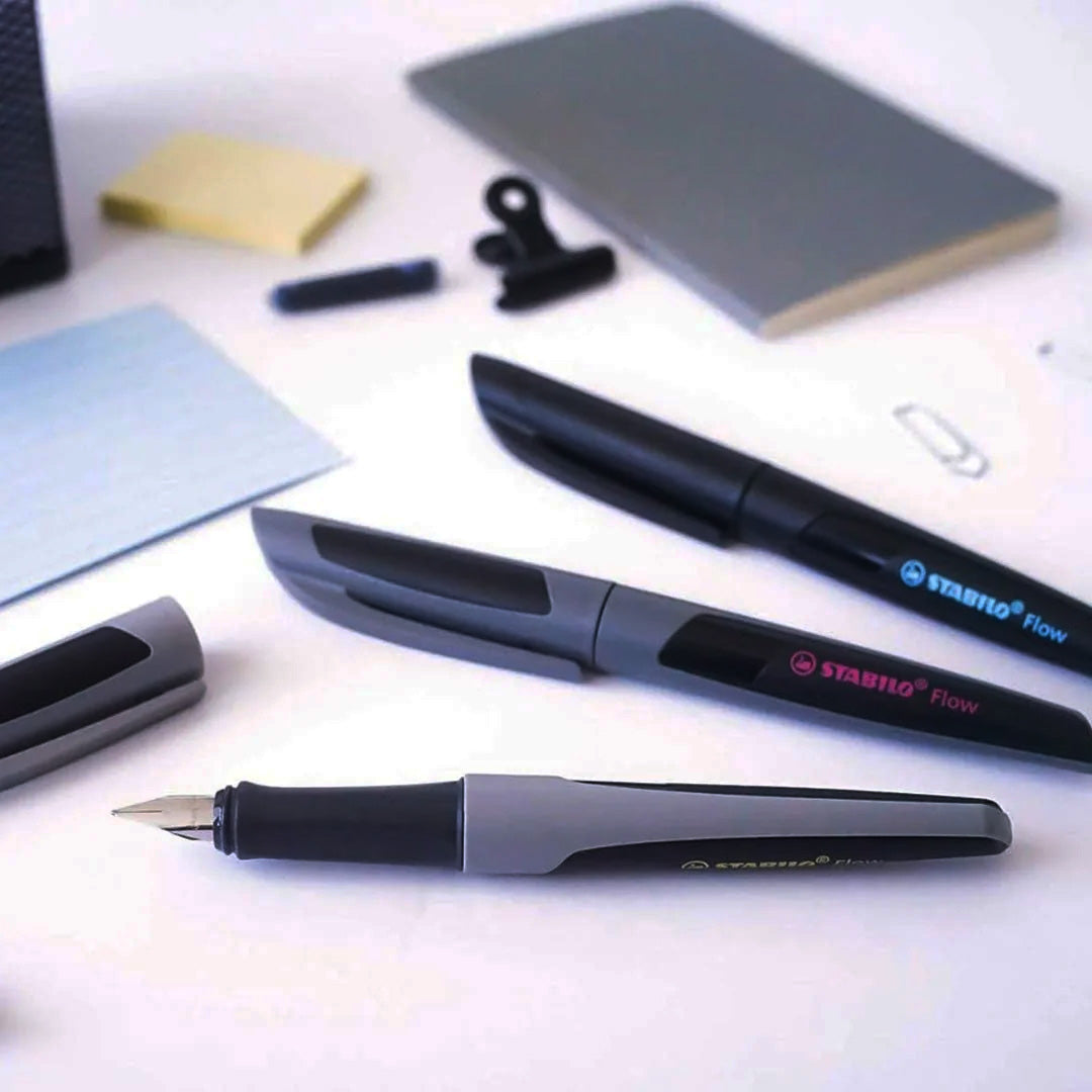 Stabilo Flow Active Black Fountain Pen