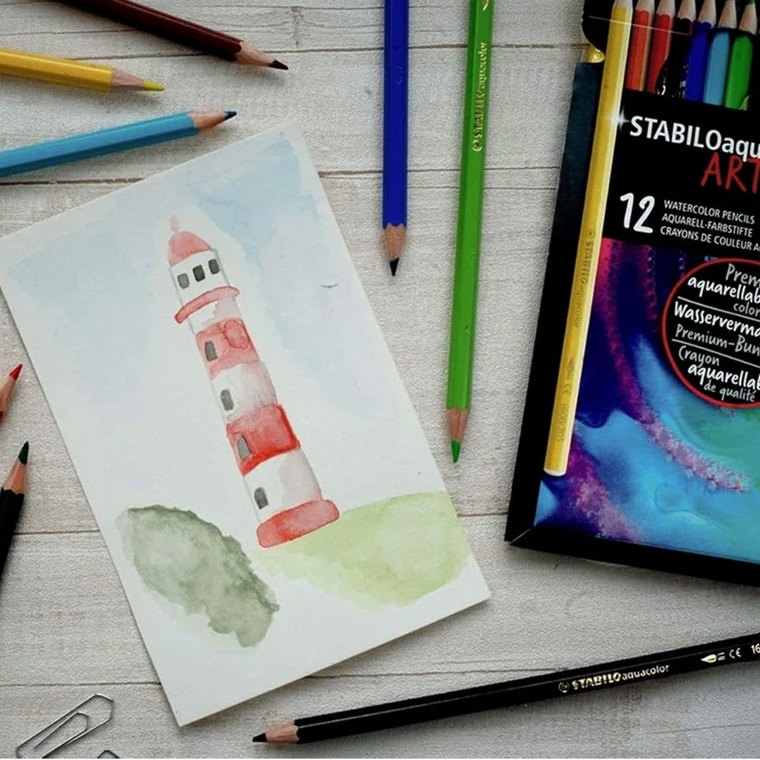 Stabilo Oaquacolor Arty Water Color Pencils Set