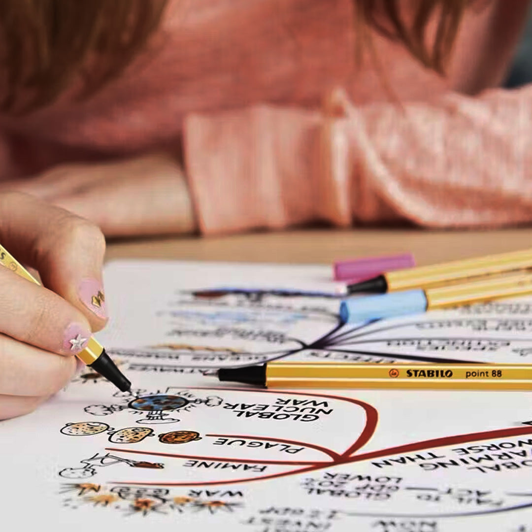 Stabilo Point 88 Pastel Fineliner