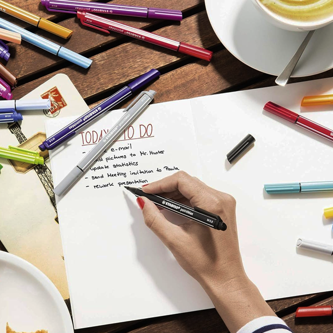 Stabilo Pointmax Arty Fibre Tip Pens Set