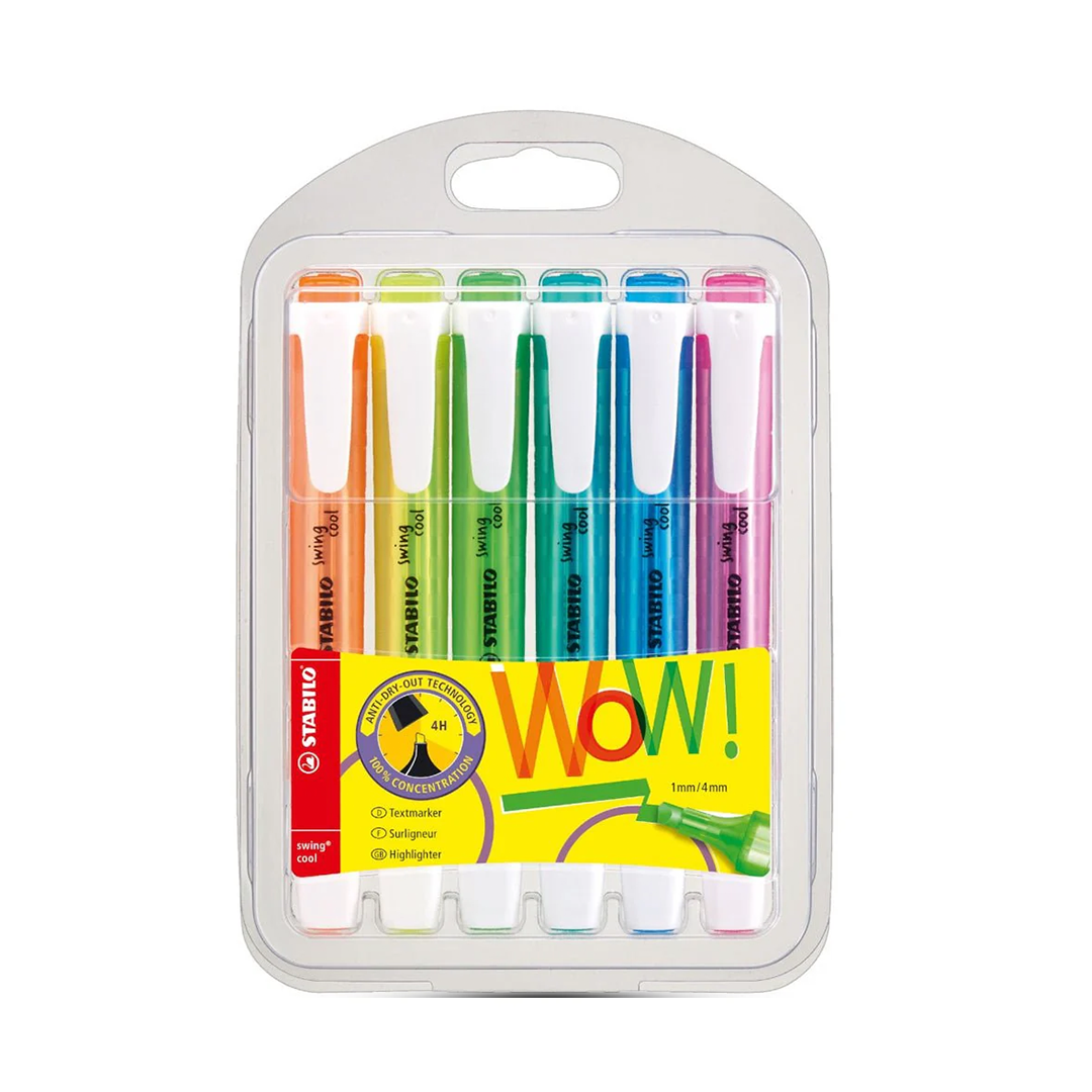 Stabilo Swing Cool Highlighters