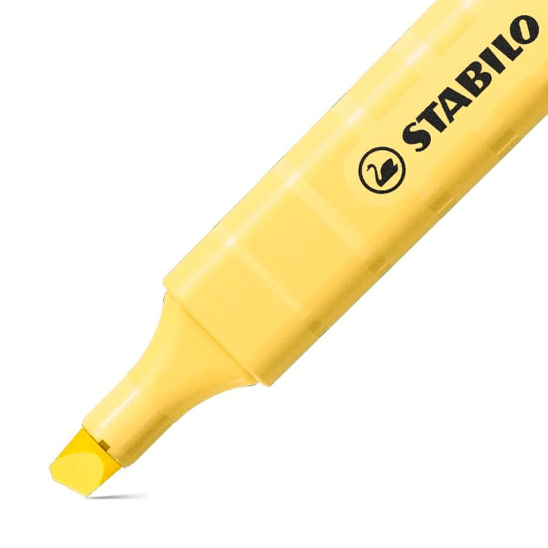 Stabilo Swing Cool Pastel Yellow Highlighters Set