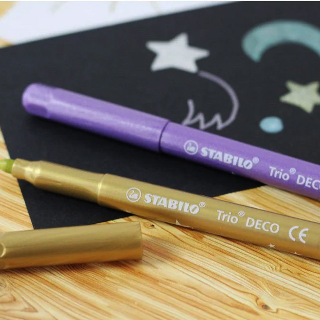 Stabilo Trio Deco Metallic Felt Tip Pen