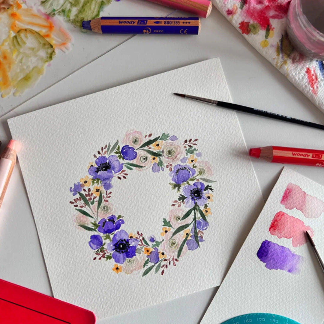 Stabilo Woody 3 in 1 Wallet 10 Assorted Color Set