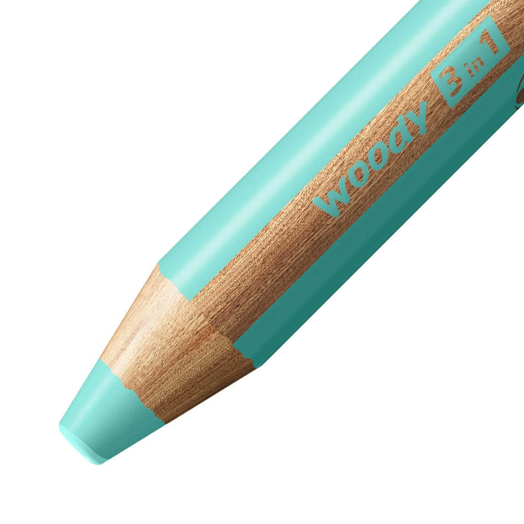 Stabilo Woody Pastel 3-in-1 Wallet of 6 Assorted Colours