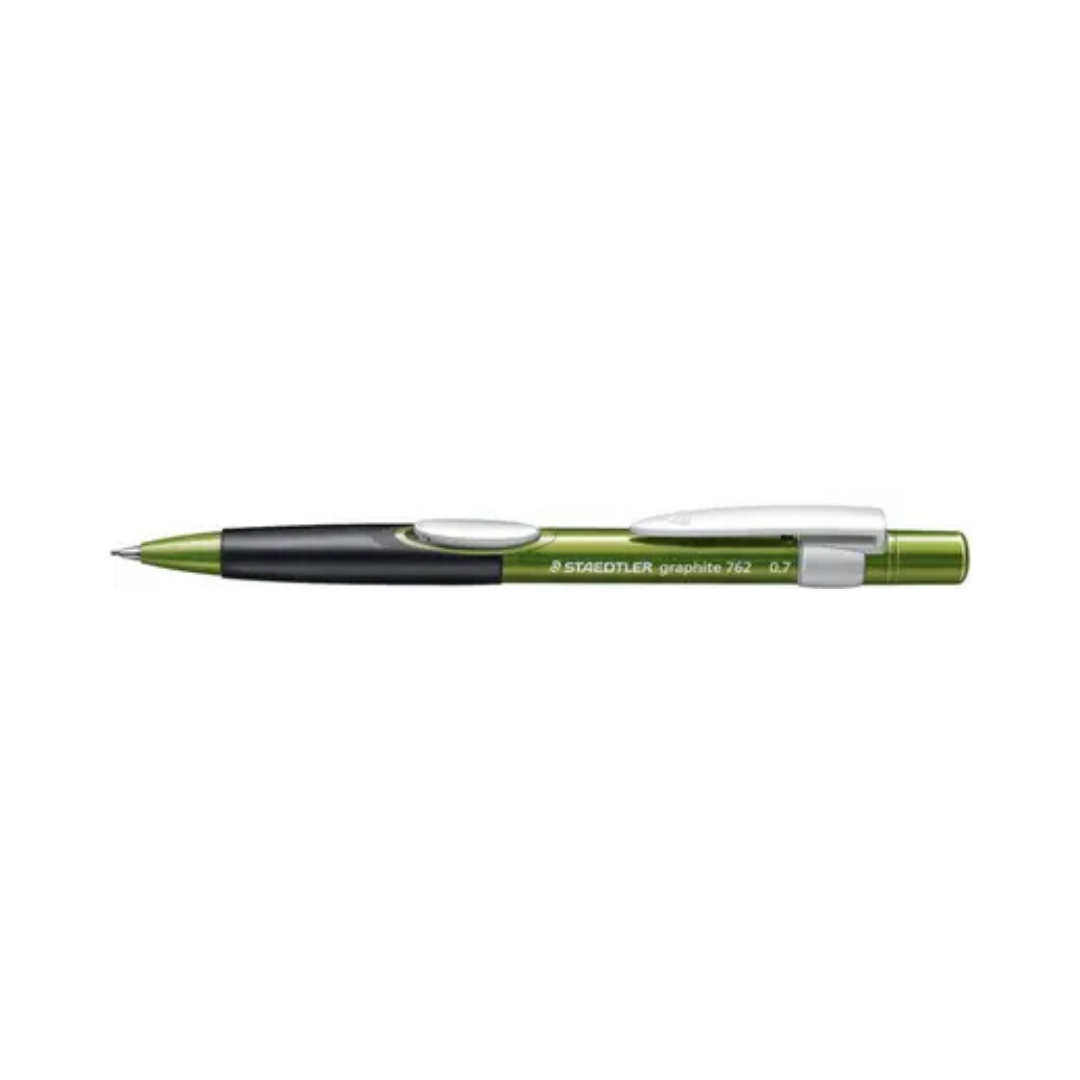 Staedtler Graphite 762 0.7mm Green Mechanical Pencil + Pack of 40 Leads